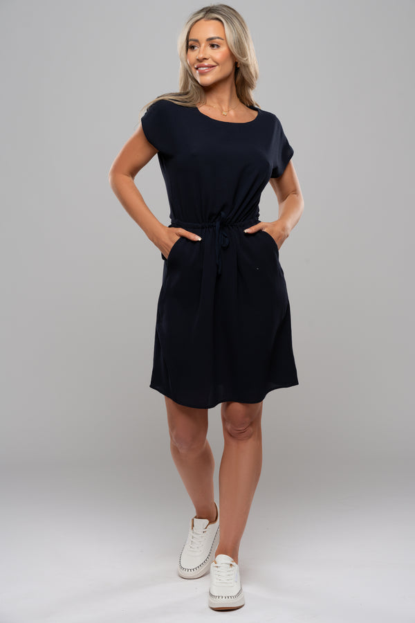 ONLY Nova Life Connie Bali Dress - Navy