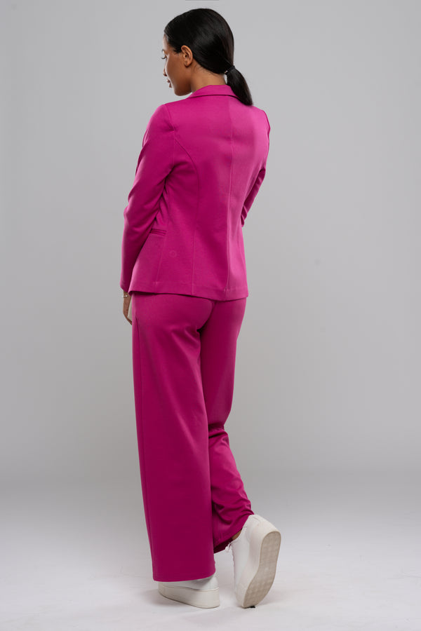 Ichi Kate SUS Long Wide Pants - Festival Fuchsia