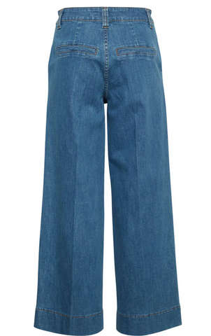 B.young Kato BYKomma Cropped Jeans - Light Blue Denim