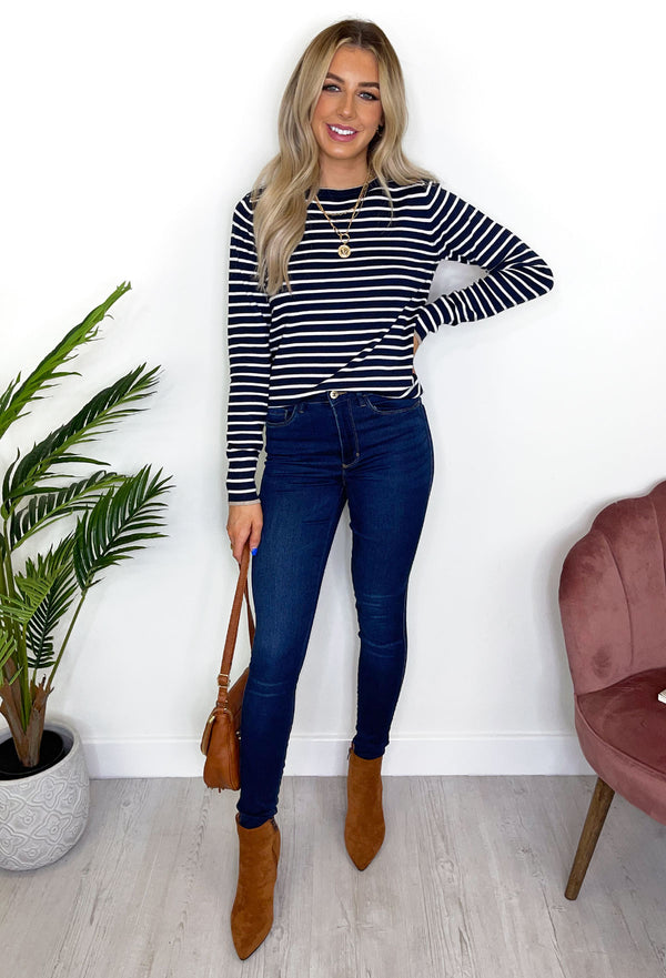 ONLY Royal High Waisted Skinny Jeans Indigo - 30"