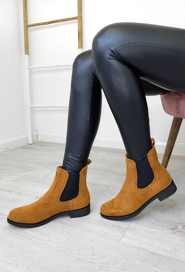 Chelsea Ankle Boot - Brown Suede
