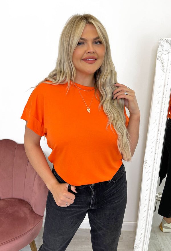 B. Young Pamila T-shirt - Orangeade