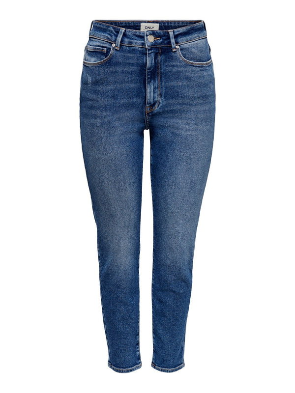 ONLY Emily Straight Leg Jeans - Blue